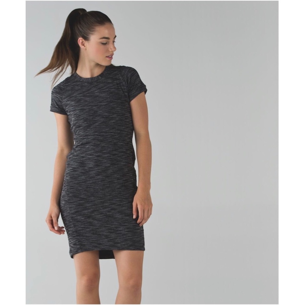 • Lululemon • &go Where-To Dress in Heather Black